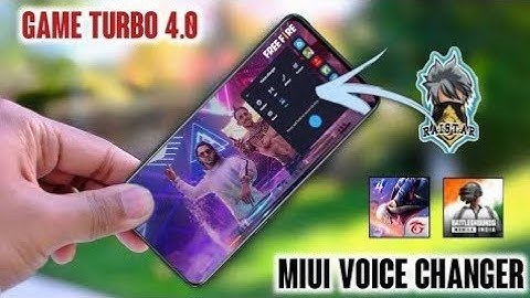 Raistar Voice Changer || Install Any Device ( MIUI Voice Changer ) Game Turbo 4.0