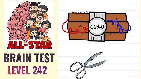 Brain Test All Star Level 242 | Defuse the bomb! | Walkthrough