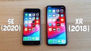 : IPHONE SE (2020) VS IPHONE XR -    ?  !