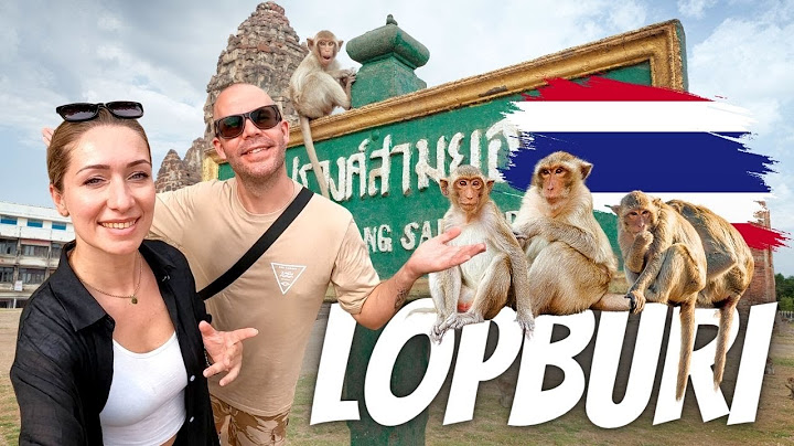 Exploring LOPBURI Thailand 🇹🇭 DAY TRIP from Bangkok Thailand