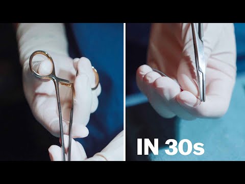 How To HOLD and LOAD A Needle Driver For Suturing