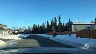 Drive to Flattop Mountain - Anchorage Alaska - March 25th 2018