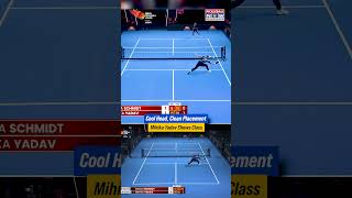 Cool Head, Clean Placement 🔥 Mihika Yadav Shows Class #shorts #shortsfeed #pickleball #ipbl #viral