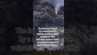 Impact of Lake #Toba Volcanic Eruption to the World #faktaunik #shorts #viral