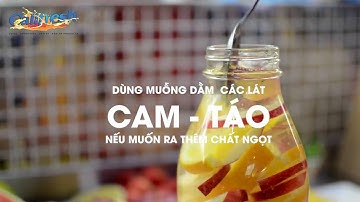 Nutrition #1 | Detox Cam - Táo giúp giảm mỡ toàn thân | CFYC