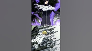 Aizen Sosuke (TYBW) VS Sternritter. Fax or cap 🧢? #anime #bleach #aizen #shorts