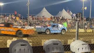 Figure 8 racing at the adams county fair 2025 muddy event and awesome