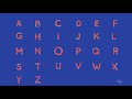 Alphabet motion graphics