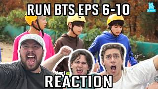 K-POP NEWBIES WATCH RUN BTS! 2015 Ep. 6-10