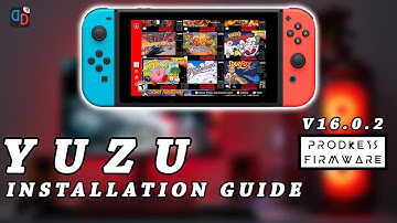 Yuzu Emulator Firmware 16.0.2 + Prod Keys Installation Guide  (2023)