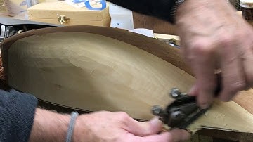 Cat Boat Half Hull by Malcolm M.Crosby, Part 3: Rough Carving
