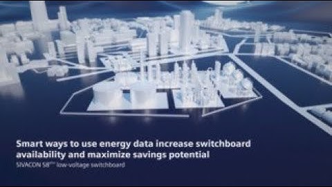 SIVACON S8plus - Smart ways to use energy data
