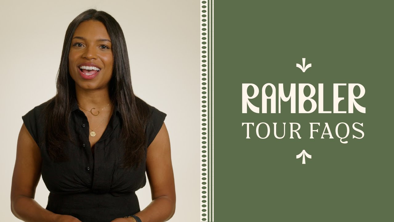 Joy Rambler Top Questions We Receive on Tours of Rambler, Answered - YouTube