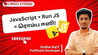 Javascript for Beginners | JavaScript Programs with Run JS | Day 2 #credosystemz #javascript