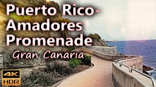 Puerto Rico - Amadores Promenade / Gran Canaria, Spain / 4K HDR
