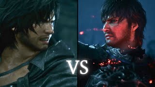 Final Fantasy 16 - Clive VS Barnabas (Odin) No Damage Boss Fight (NG+, FF Mode)