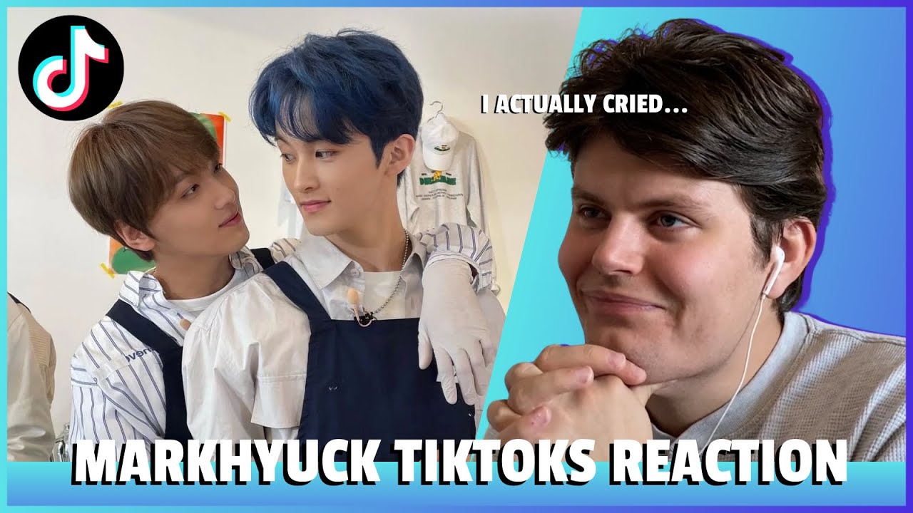 Реакция на супер-милые MARKHYUCK в TikTok! (Марк и Хэчан NCT)