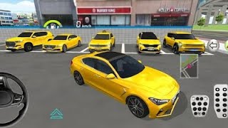 All New Yellow Colour Mercedes G-70 Parking The Gass Pump Driving Class Game-3D #automobile 