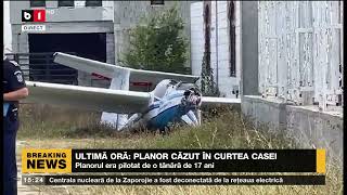 Un Planor A Căzut În Curtea Unei Case Din Craiovaștiri B19 Oct 2022