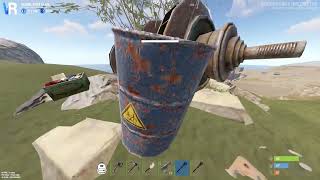 Rust devblog 261 Peach rust 1 часть выживания на остраве