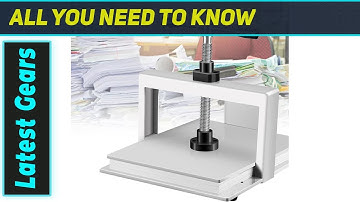 Ultimate Bookbinding Press: Perfect A3 Document Flattening Power