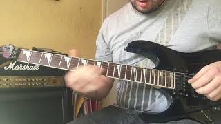 David Lee Roth - Just Like Paradise 'Guitar Solo' (Steve Vai Cover) by Dave Martin