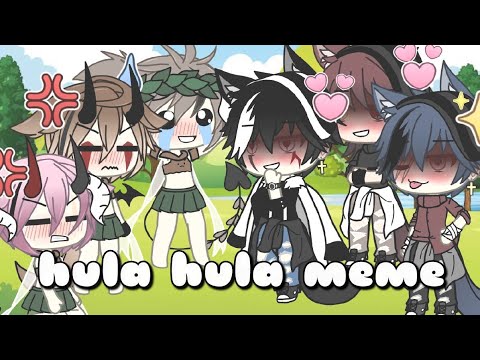 Hula Hula meme || Gay || Gacha life