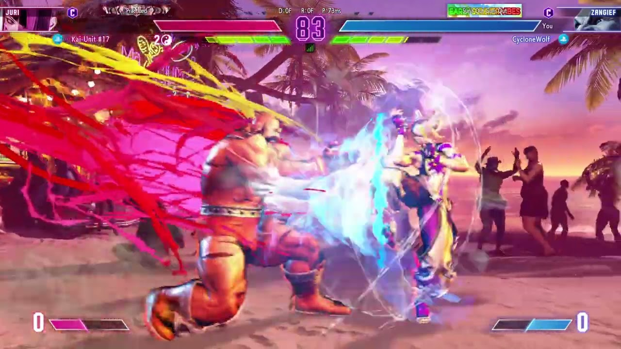 Street Fighter 6 Rage Quit - Juri (Kai-Unit #17) vs. Zangief (CycloneWolf)