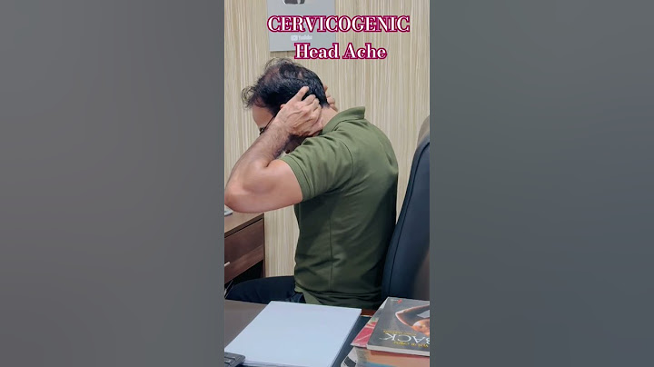 Fix Cervicogenic Headache in seconds | No more Headache | #Headache #neckpain #exercises #tips