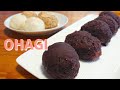 Sweet red bean rice ball Botamochi (Ohagi) / Recipe ぼたもち（おはぎ) の作り方　レシピ