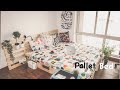How did I make my DREAM DIY PALLET BED? Cheapest King size DIY Bed | Ikea DIY hacks|