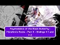 Psychedelica of the Black Butterfly : Monshiro's Route - Part 3 : Endings # 1 and #2.
