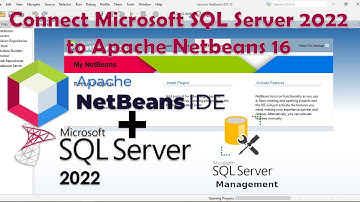 Netbeans 16 with MS SQL SERVER 2022 #5: Connect SQL Server to Netbeans 16