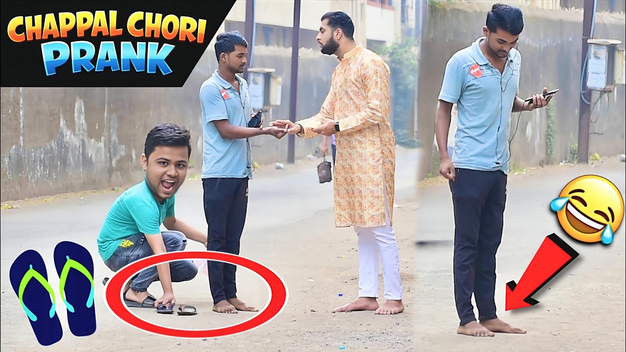 Chappal Chori Prank 😅 | Part 4 | Prakash Peswani | 