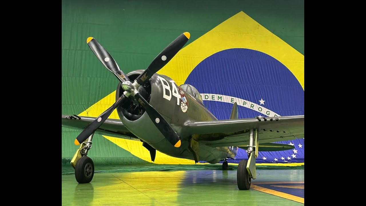 【希少】フランクリンミント　P-47 THUNDER BOLT 飛行機 The Revival of Brazil's Historic P-47 Thunderbolt - YouTube