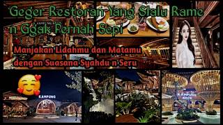 BETAH BANGET LAMA LAMA DI RESTO KAMPUNG KECIL JOGJA || You must try !!