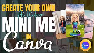 Create your own Ai mini me in Canva #canva #canvassador