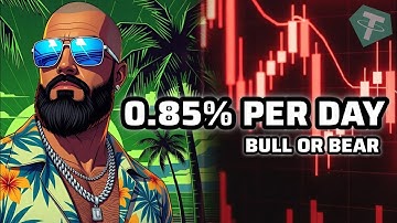 Hoe ik 0,85% per dag verdien met USDT, zelfs als de markt slecht is.