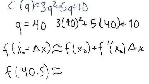 Approx by increments example