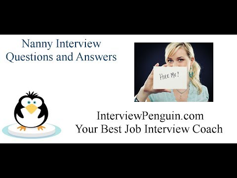 nanny interview questions