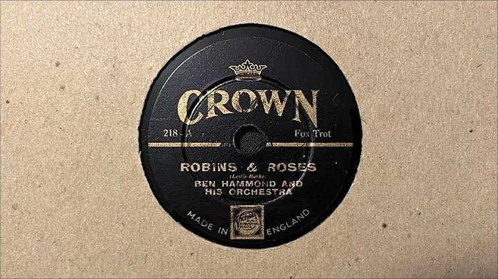 Jay Wilbur & His Band - "Robins and Roses" (1936)