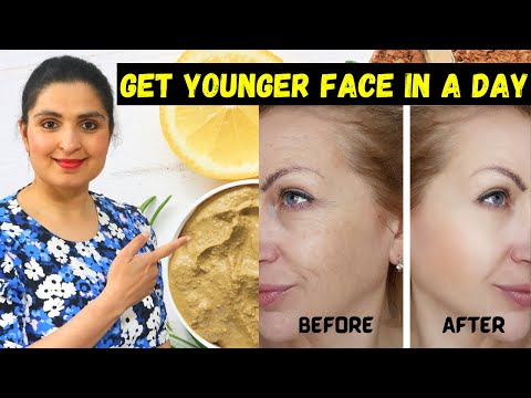 Video: Anti-wrinkle face mask after 50 years