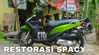 Restorasi Full Spacy Full Body Halus Body Kasar Dan Velg Pakai Diton Premium