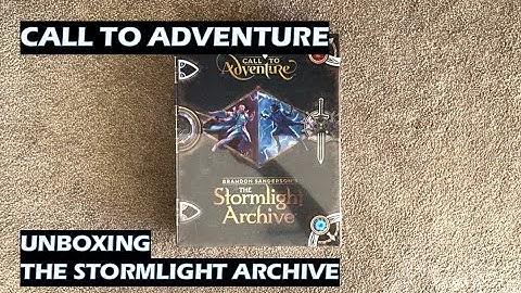 Unboxing Call to Adventure: Brandon Sanderson’s The Stormlight Archive