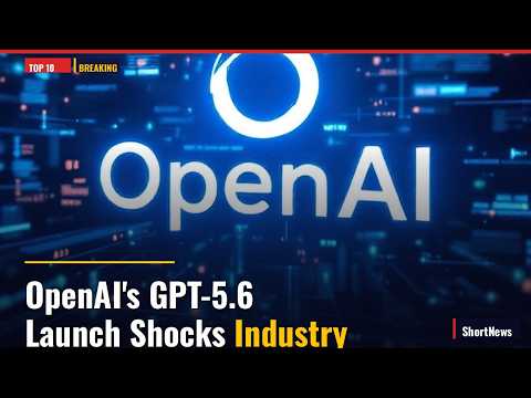 OpenAI's GPT-5.6 Launch Shocks Industry | Top 10 News July 11, 2026 #Shorts