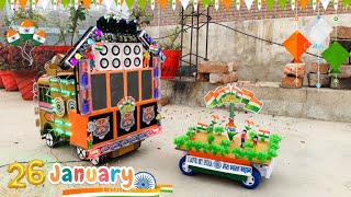 New 26 January Special DJ Truck Loading | 26 January Radhika Mini DJ Truck Light