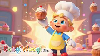 Cupcake Volcano Explosion | Frosting Boom Boom Song for Kids | Boogi Woogi Kids