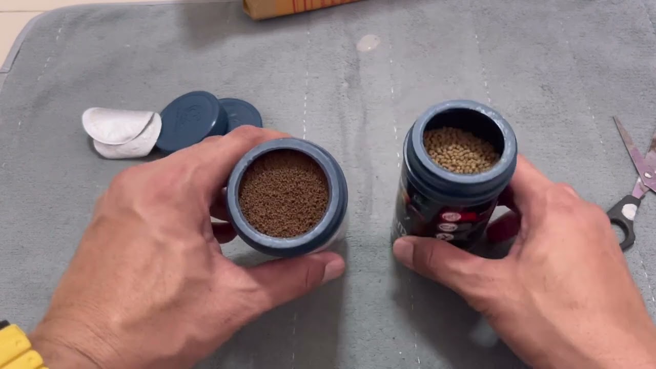 EP.81 อาหารปลาทอง KENTA แบบเร่งโตเม็ดจม และ แบบขับลมเม็ดจม