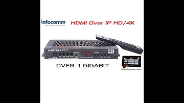 infocomm 2017 HDMI Over IP HD 4K Matrix System VUMATRIX PRO 4K by ProVideoInstruments