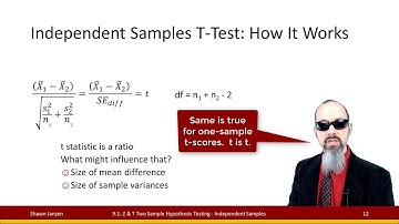 9.1 Two-Sample z and t Independent Samples